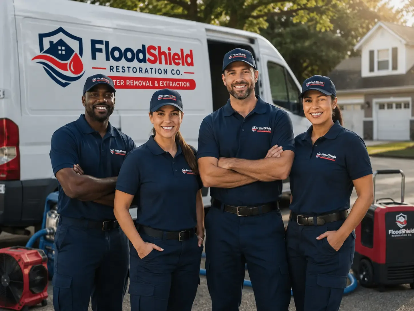 Flood Damage Restoration company in Lund, NV